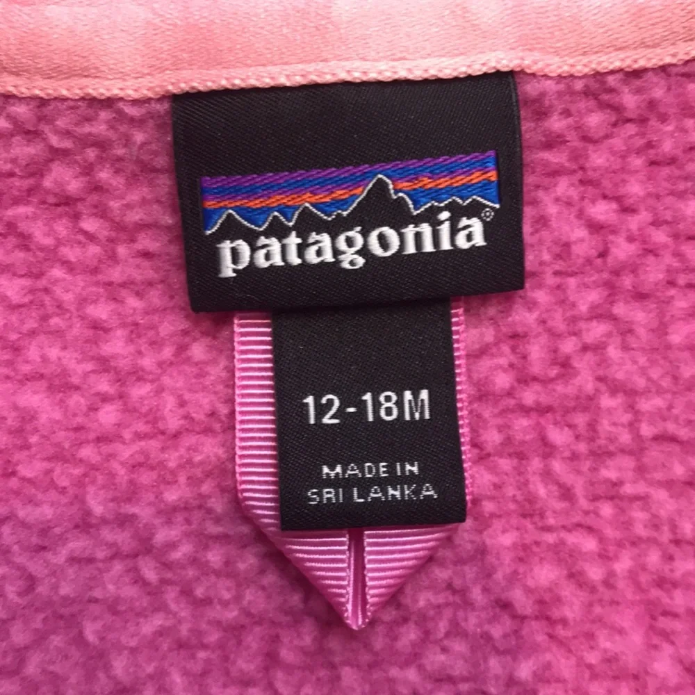 Patagonia Better Sweater Jacket (size 12-18m)